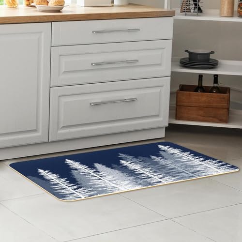 Tapetes de cocina con diseño de bosque VAPOKF para un hogar acogedor 7