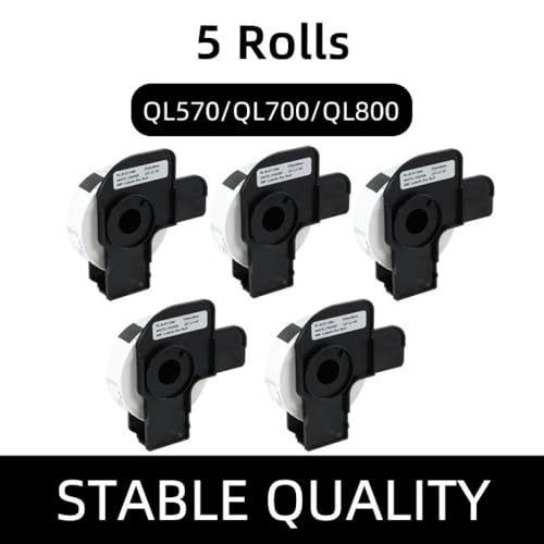 QL-550�̌݊����̂��郉�x���y�[�p�[570 570VM 580N 650TD 700 710W 720NW 800 810W 820NWB 1050 1050N 1060N 1100 1110NWB�v�����^�[(5 Rolls)