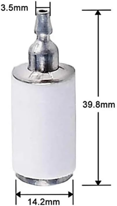 16ft Fuel Line Hose Kit With Fit For Primer Bulbs And For Chainsaws Home Garden Lawn Mower Accessory