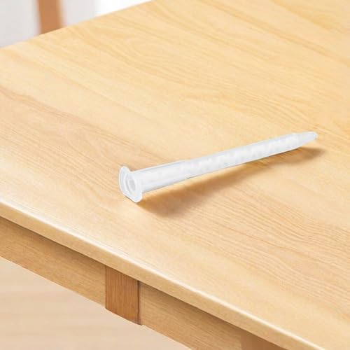 MA5.4-17S - Tubo mezclador estático para AB, boquilla mezcladora de plástico de 17 secciones con diámetro interior de 5.4 mm, 103 mm de longitud, transparente, paquete de 10 - Compatible con