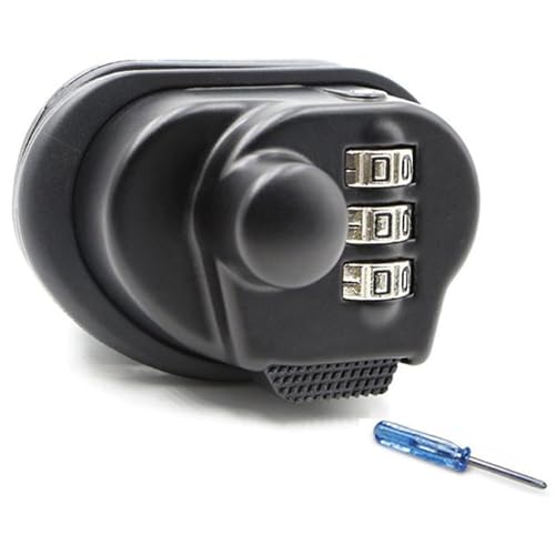 Image of RioRand Upgraded 3-Digit Combination Trigger Lock Resettable Gun Lock Firearm Safety Lock Compatible with Pistols Handguns Rifles Shotguns