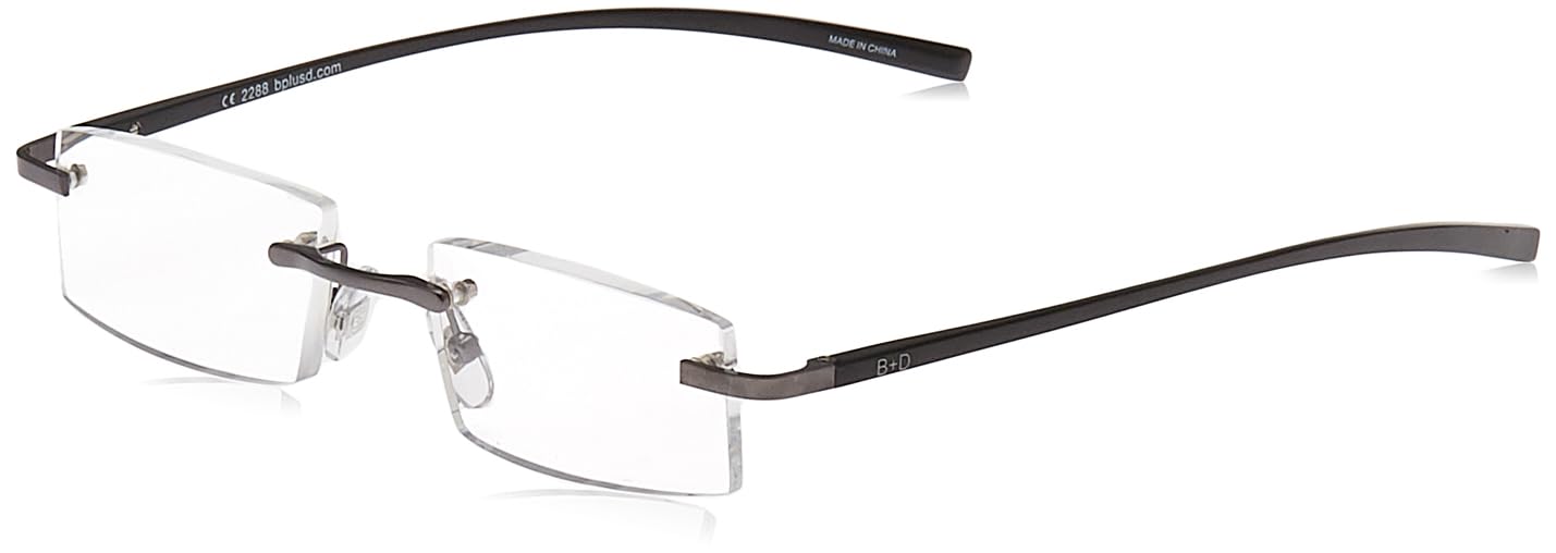 2288-99-25 AL READERS MAT GUN.BLACK +2.50 EACH