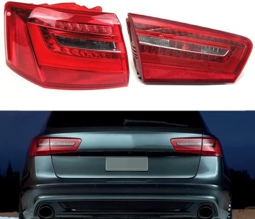 Luz trasera coche A6 C7 2012-2016 lado izquierdo interior funcional 2