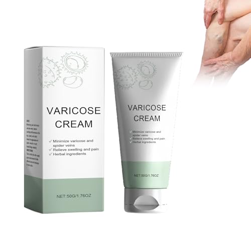 Crema Para Venas Varicosas Y Arañas Vasculares, Crema Para Venas Varicosas Y Varices En Piernas,Tratamiento Natural Para Piernas Cansadas, Mejora La Circulación, Body Soothee Cream