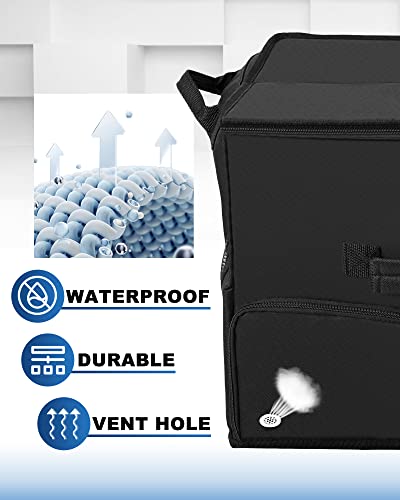 Big Crazy Golf Trunk Organizer Storage, Waterproof Golf Travel Storage Locker Organizer, Car Organizers And Storage With Separate Compartment For Storage Shoes, Golf Accessories Gifts For Men #TOP2