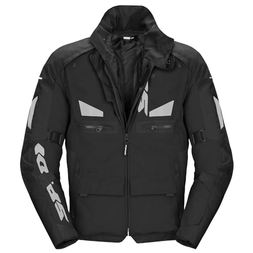 Veste textile de moto SPIDI Crossmaster schwarz 3XL pour motard