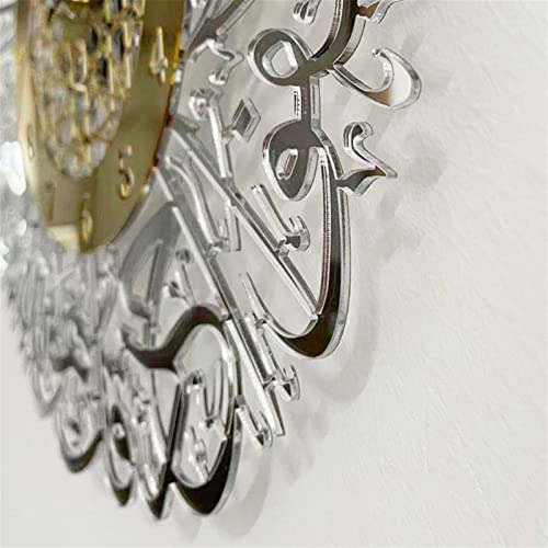 Horloge murale silencieuse pour chambre et déco de maison - 5