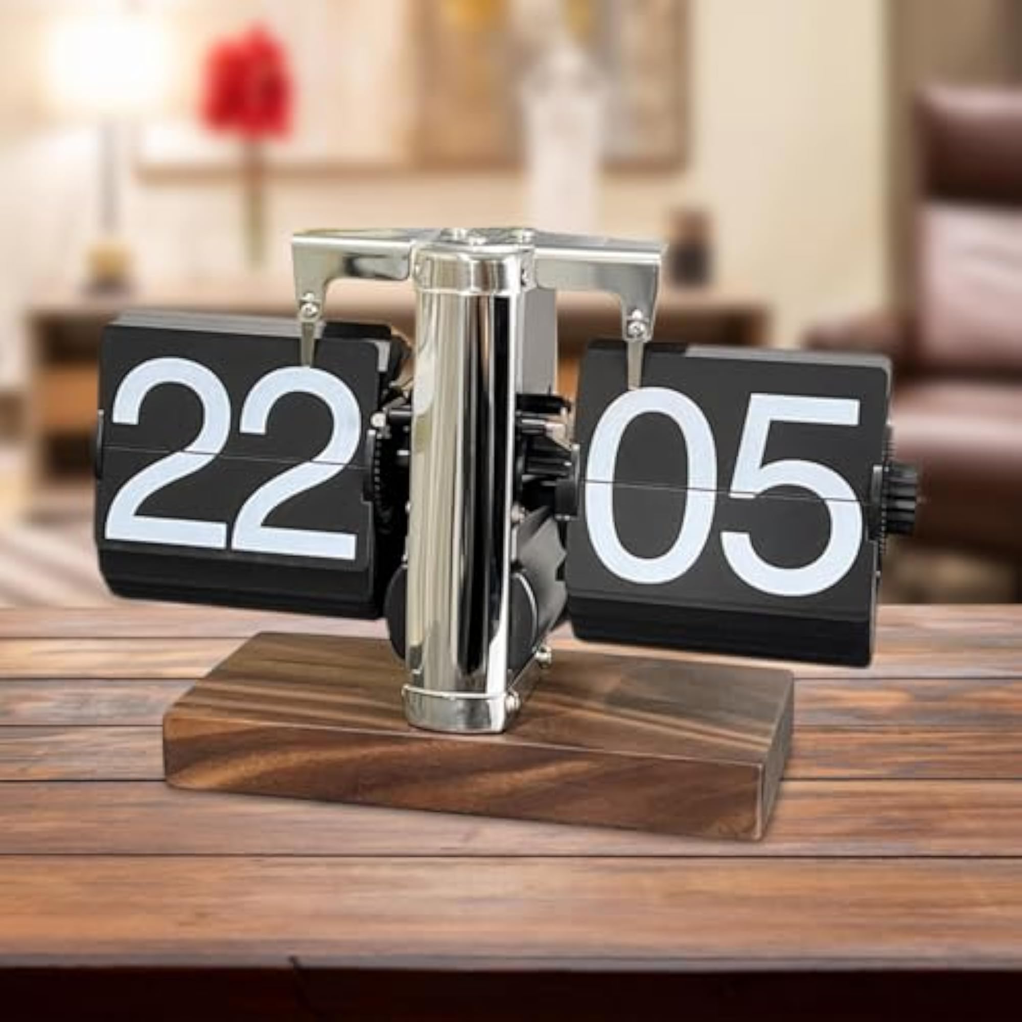 Digital Automatic Page Turning Clock for Bedroom Office
