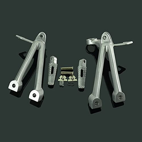 Support Pédales Moto Antidérapant pour Passager Suzuki GSXR600 GSXR750 08-10