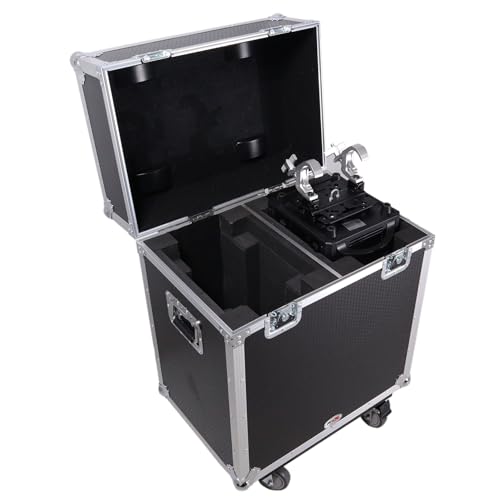 ProX XS-MH12RX2W Moving Head Lighting Road Case for ADJ Hydro Beam X12 Vizi Beam 12RX Fits 2 Units with 4