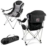 PICNIC TIME NCAA South Carolina Gamecocks Reclining Camp Chair - Beach Chair for Adults - Sports Chair with...