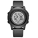 GOLDEN HOUR Digitale Uhren Herren, 5 ATM wasserdichte Sport-Schwimmuhr mit Datum/Woche/Monat/Stoppuhr, Armbanduhr Herren mit Silikonarmband f&uuml;r M&auml;nner mit gro&szlig;em LCD-Display