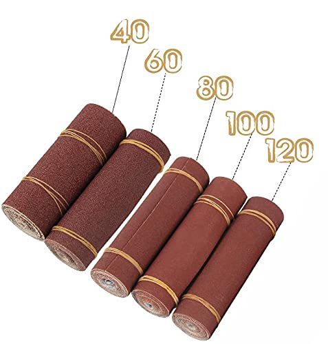 Badem10 Bant Rulo Zımpara Ahşap Metal Zımparası 120 Kum 1 metre