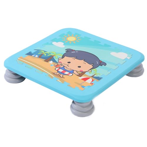 Cama elástica para interiores y exteriores, para niños, base antideslizante, juguete sensorial para niños autistas, soporta hasta 75 kg para niños y niñas, diversión y tiempo de juego seguro