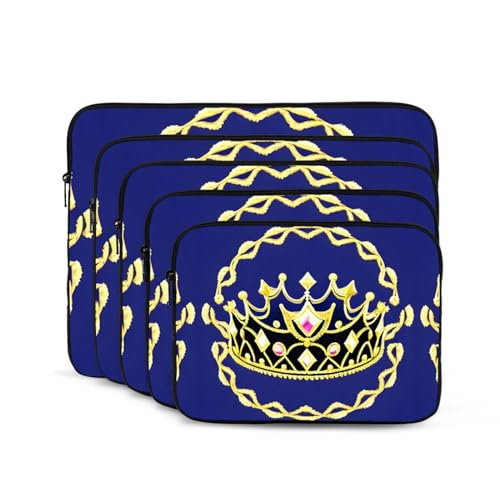 Fantasy Tiara Laptop Sleeve Case 12 Inch Suitable for Notebook Computer Tablet Traveling Carrying Simple Case2