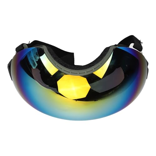 Lunettes de soleil pour chiens réglables confortables avec objectif rouge