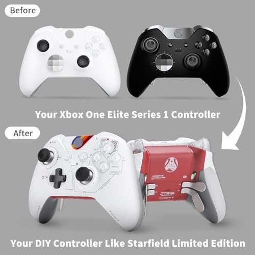 image for VANPARK Customized Replacement Housing Shell Set, Full Set Front Case 