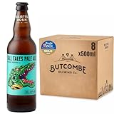 Butcombe Brewery, Tall Tales Pale Ale Bottles, Vegan Friendly, Notes of Grapefruit, Pineapple and Lemon, 8 x 500ml