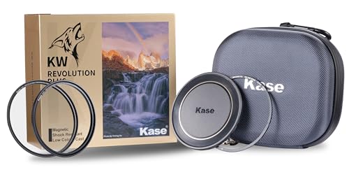 Filtro magnético Kase Revolution Plus a prueba de golpes de 95mm con anillos de colores