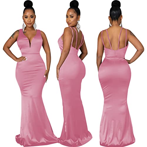 Image of FairyLove Womens Sexy Bridesmaid Formal Evening Gown Dresses Wedding Guest Dress