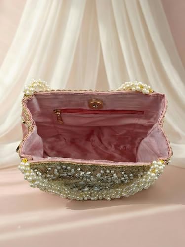 Image of Adiva Potli Handbags For Women | Potli Bags For Ladies For Wedding | Potli Bags For Women | Wedding Bags For Woman | Batwa Potlis Hand Bag | Designer Potli Bag For Ladies For Marriage