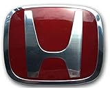 logo honda civic  Civic Type R EP3 2001 – 2003 Prefacelift Parrilla delantera Insignia Rojo Original