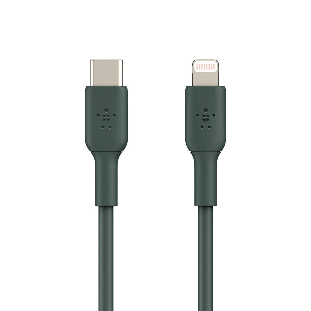Belkin Apple Certified PVC Lightning to USB-C Charge and Sync Cable, 3.3 Feet / 1 Meters, Midnight Green (B084BKQSXT) Amazon Price History, Amazon Price Tracker