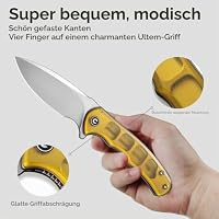 CIVIVI Mini Praxis Klappmesser Taschenmesser, 7,56 cm D2-Klinge C18026C-4 – Ansicht 5