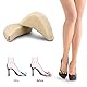 WLLHYF 2/3 Paar weicher Schwamm einstellbar Schuh Filler Unisex wiederverwendbar machen Schuh zu groß Inserts Big Toe Plug Fuß Klammer Schuh Pads für hohe Ferse Frauen (Skin, 2 Paar)