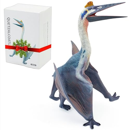 Gemini&Genius Pteranodon Toy for Kids, Quetzalcoatlus Dinosaur Action Figure, Pterodactyl Figurine, Large Flying Dinosaur Toy, Realistic Pternanodon...