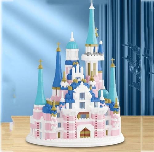 Image of Kawaii Kart | Architecture Cartoon Fantasy Castle Building Brick Toys with Interlocking Building Blocks 1300+ Pieces | STEM Toy Educational Collectible Brick Toy for Kids