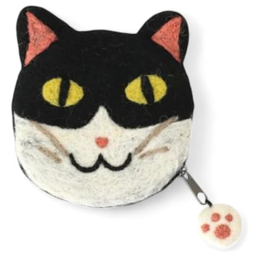 匠美風Select クリスマス 2WAY ( 飾り 〜 プレゼント ) フリースタイル オーナメント ポーチ アニマル ハチワレ