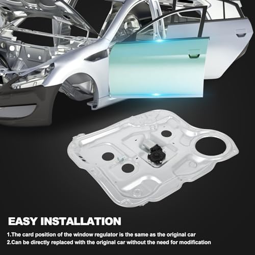 Image of SCITOO Power Window Regulator and Motor fit for 2007 2008 2009 for Hyundai Santa Fe Front Left Side 748-338