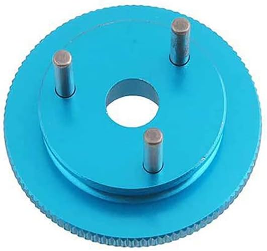 Flywheel Lightweight Flywheel for 1/8 HSP 94081/94083 94087 94762 21/28-level Motor Engine RC Car Accessories - (Color: Blue)