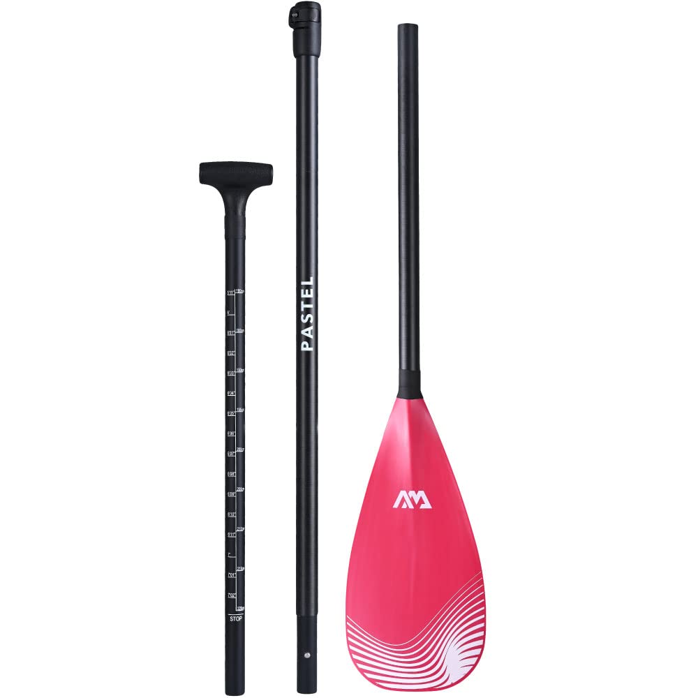 CAMPSUP Aqua Marina Stand Up Paddle Stand Up Paddle hybride en carbone pastel 3 pièces super léger 900 g