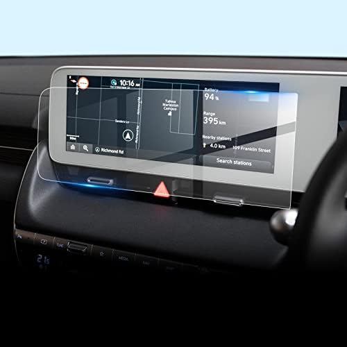 GPS Proteggi Schermo per Hyundai Ioniq 5 Right Hand Drive 2021,AntiGraffio Navigazione per Auto Schermo in Vetro Temperato Pellicola Protettiva