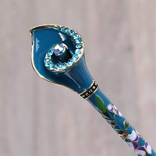 Frcolor - Fermaglio per capelli cinese con strass