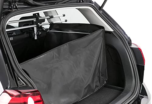 TRIXIE Kofferraum-Schondecke - 2,10 x 1,75 m - mit Stoßstangenschutz - hohe Seitenteile - Befestigung an den Kopfstützen - mit Taschen - rutschfeste Unterseite - wasserdicht - 13204