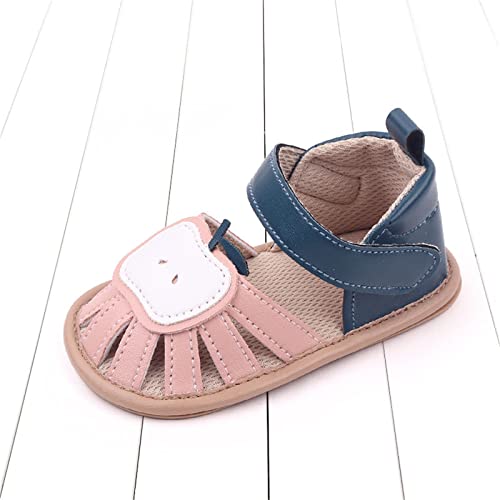 Summer Children Infant Toddler Girls Sandals Flat Bottom Lightweight Breathable Cartoon Fruit Lemon Girls Sandals 24