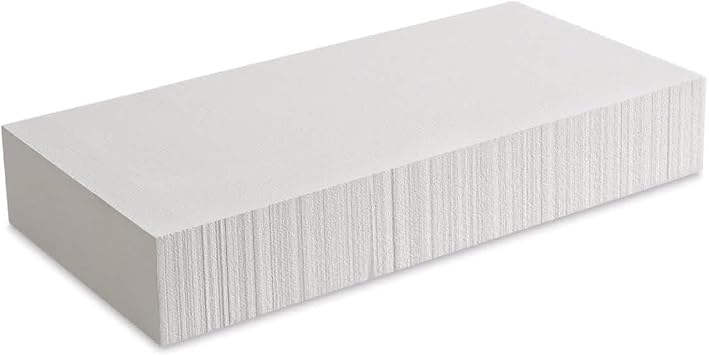 Plastruct Polystyrene Foam - 12" x 24" x 4