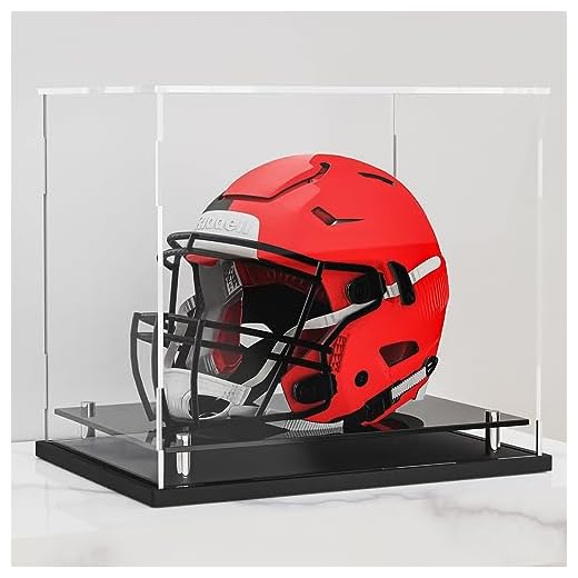 Full-Size Football Helmet Display Case