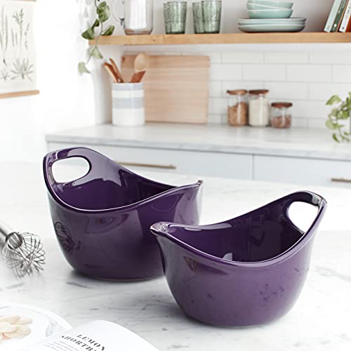 Set de 2 tazones para mezclar de cerámica Rachael Ray miniatura 2