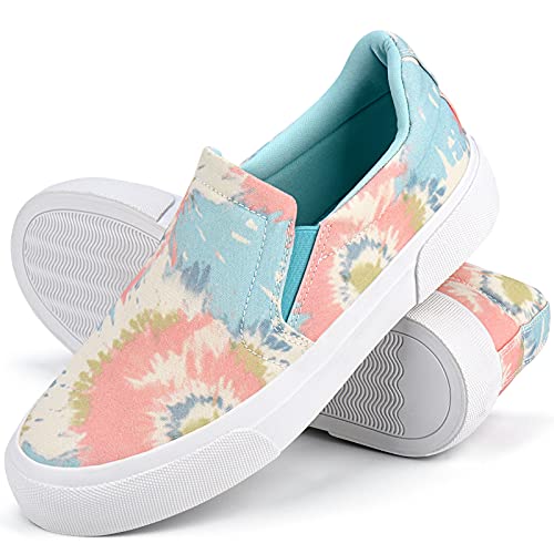 Image of JENN ARDOR Slip On Sneakers Women Comfortable Walking Slip On Shoes Women Memory Foam Womens Fashion Loafers for Women Casual Shoes for Women Flats