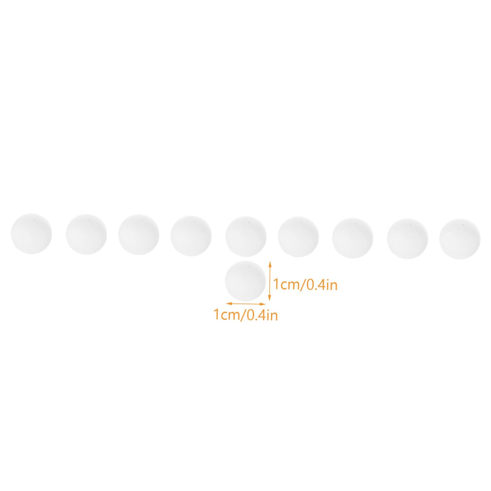 Cabilock 2 Stück Gebackene gebackene Bohnen Backperlen Essentials Bohnen backen Backzubehör Zubehör backen Keramik Weiß