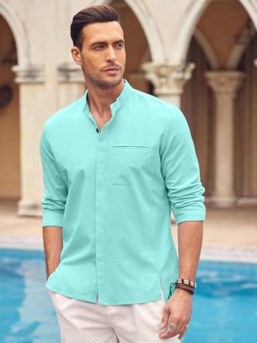 Image of Bellstone Men's Solid Cotton Shirt | Casual | Plain | Full Sleeve | Summer-Regular Fit| Men Stylish Shirt | Everyday Formal Wear |Soft Breathable Fabric | Everyday Smart Casual Wear