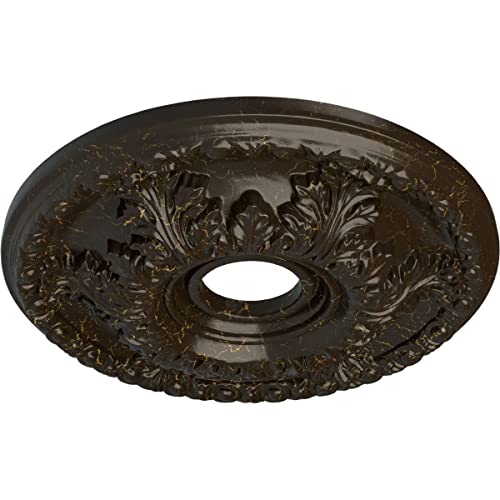 Médaillon de plafond Granada Cm18gaamf pour cacher les trous de fixation - 3