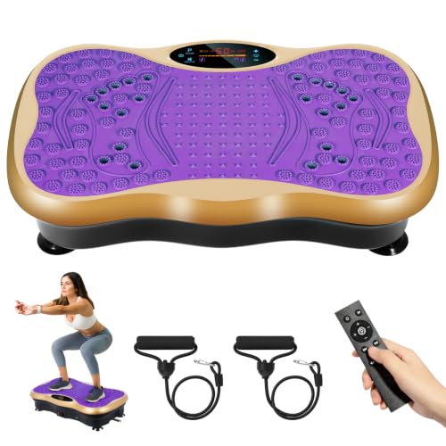 Himaly Low‑Noise Vibration Plate Exercise Machine for Home Fitness Workouts - image 1