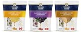 Manuka Health, MGO 400+ Manuka Honey Lozenges, 3 Pack, Value Size, Lemon, Blackcurrant, Lemon & Ginger, 58 lozenges/bag, 8.8 oz/bag