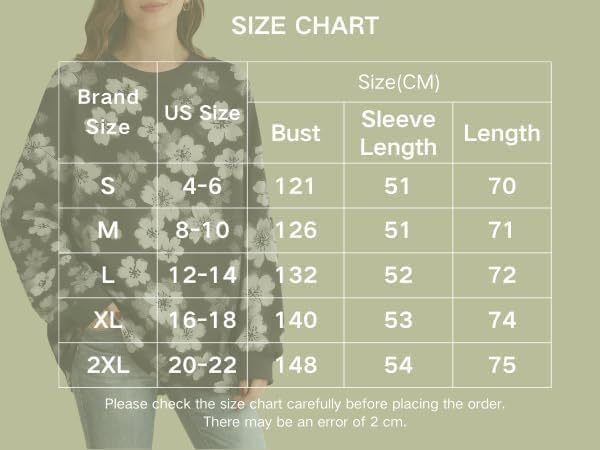 Spring Sweatshirt Women Crewneck Long Sleeve Soft Loose Fit Oversized Casual Pullover Plus Size Streetwear - Image 3