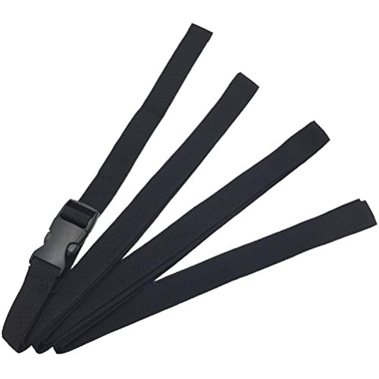 Aoneky 2-Pack 13 Feet Nylon Straps with Quick Release Buckle, 1-Inch Wide Adjustable Utility Lashing Straps for Car Roof Rack, Bike, Mattress, Camping Gear, Moving, Storage, General Securing